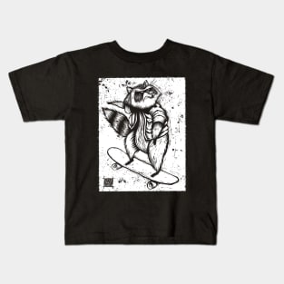 Rad Raccoon Kids T-Shirt